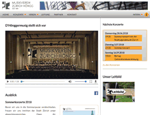 Tablet Screenshot of hoenggermusik.ch